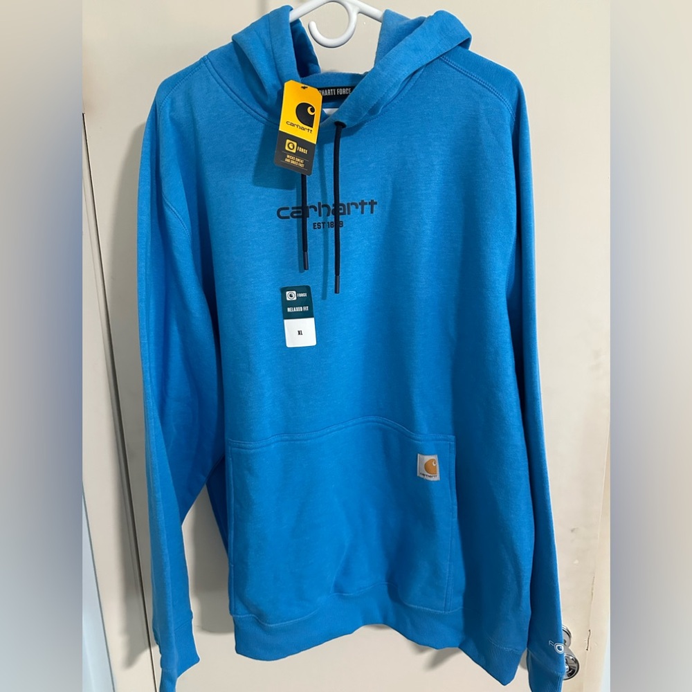 Carhartt Men’s Force Lightweight Pullover Hooded Sweatshirt